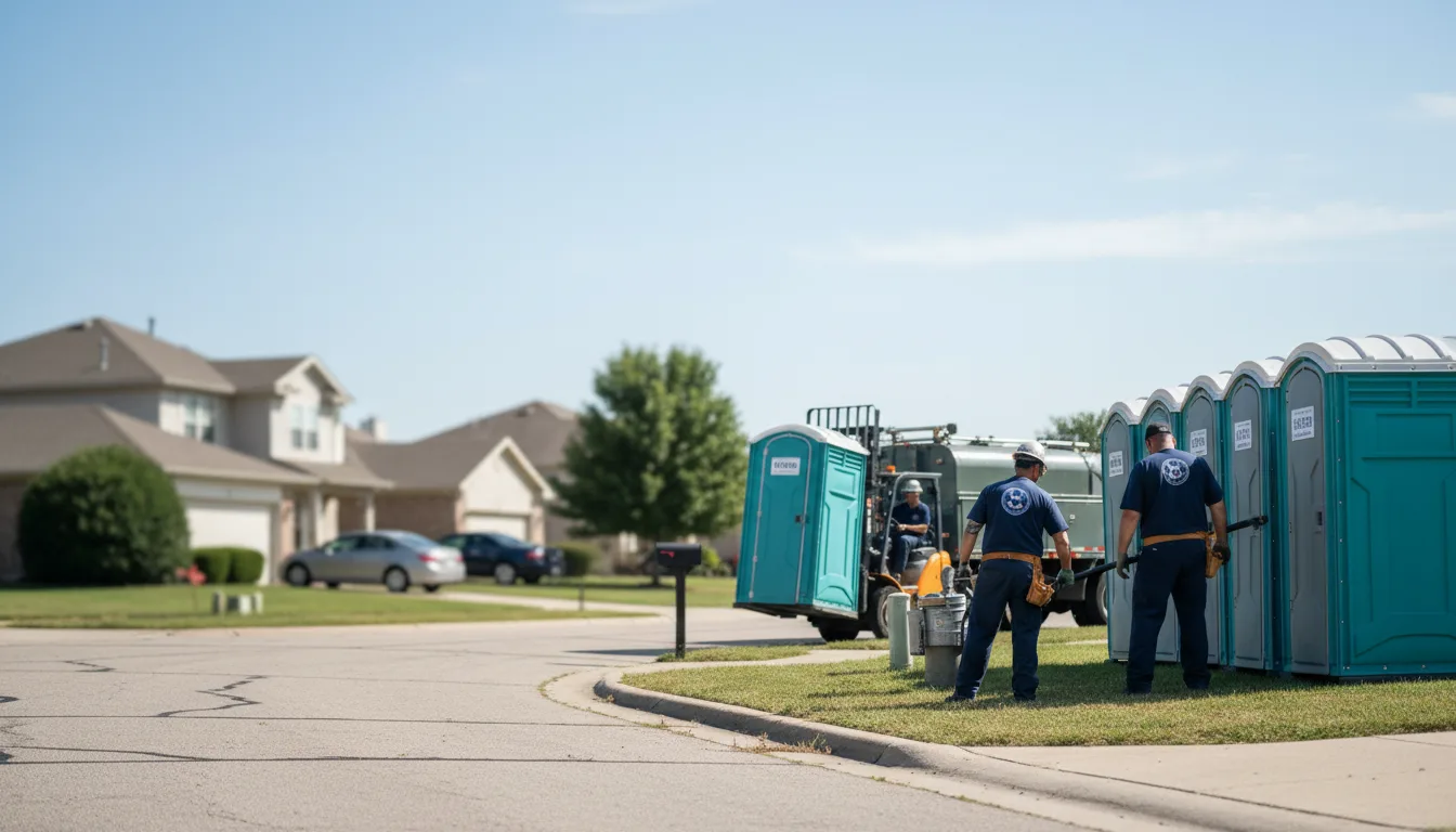 Porta Potty Rental in Sugarcreek, OH near me